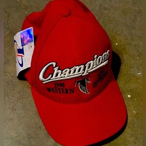 original 1998 atlanta falcons super bowl hat with original tag